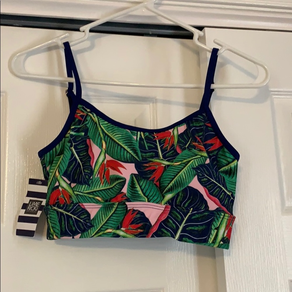 Tropical Bikini Top sz Small